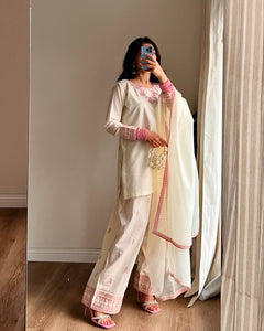 Enchanted Elegance High-End Selfie Suit - Maska Cotton Collection