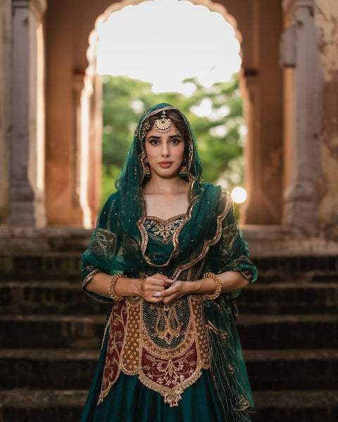 Celestial Bride Indian Wedding Lehenga Suit - Ultimate Luxury Fashion