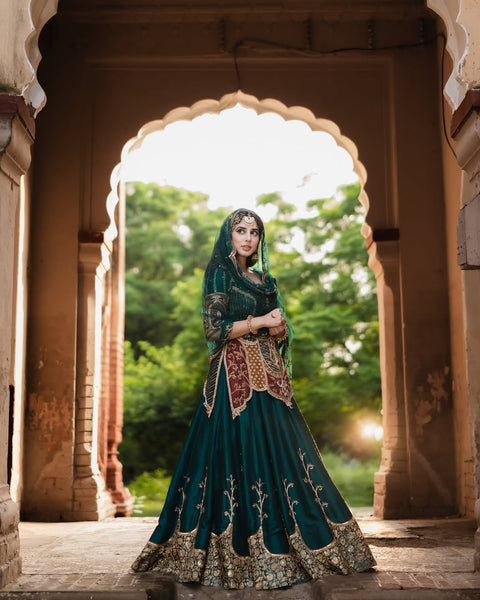 Celestial Bride Indian Wedding Lehenga Suit - Ultimate Luxury Fashion