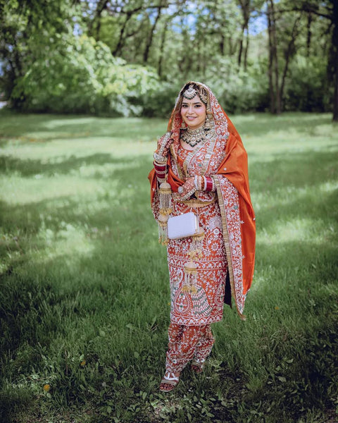 Stunning Indian Wedding Attire in Luxurious