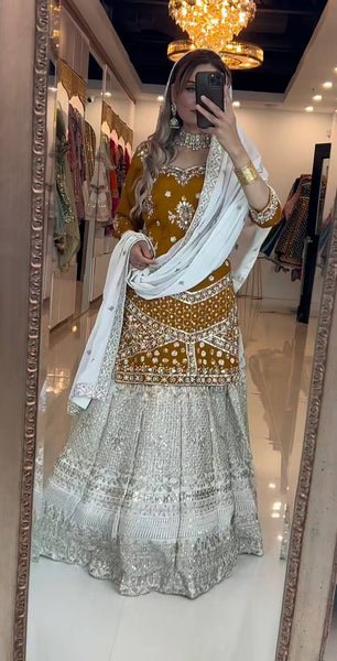 Radiant Selfie Elegance: Capturing Moments in Chic Yellow and White Attire